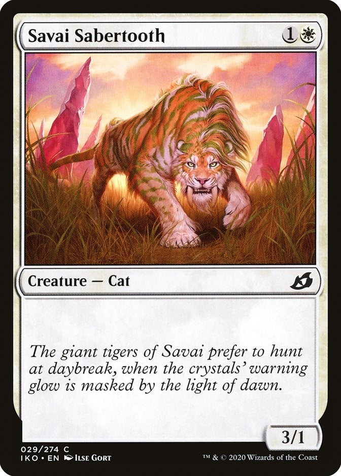 Image for Savai Sabertooth (29) - Magic: The Gathering