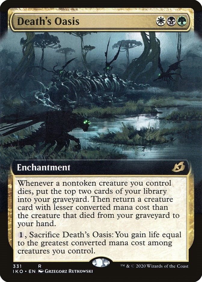 Image for Death's Oasis (Extended Art) (331) - Magic: The Gathering