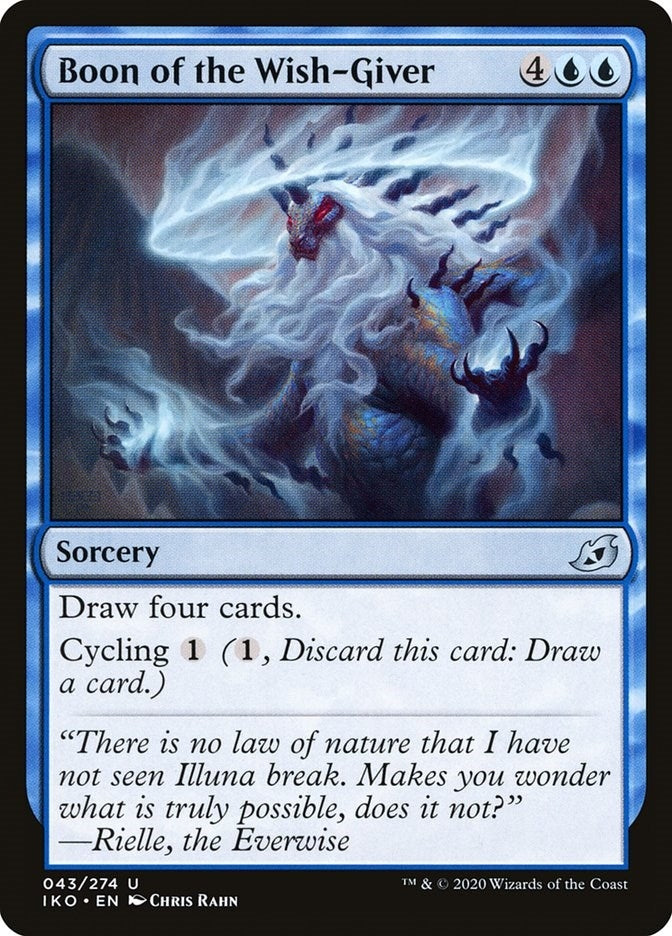 Image for Boon of the Wish-Giver (43) - Magic: The Gathering