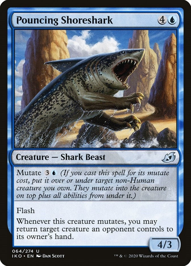 Image for Pouncing Shoreshark (64) - Magic: The Gathering