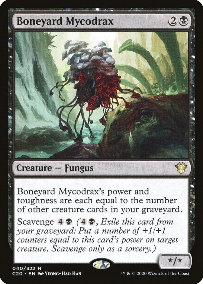 Image for Boneyard Mycodrax (40) - Magic: The Gathering