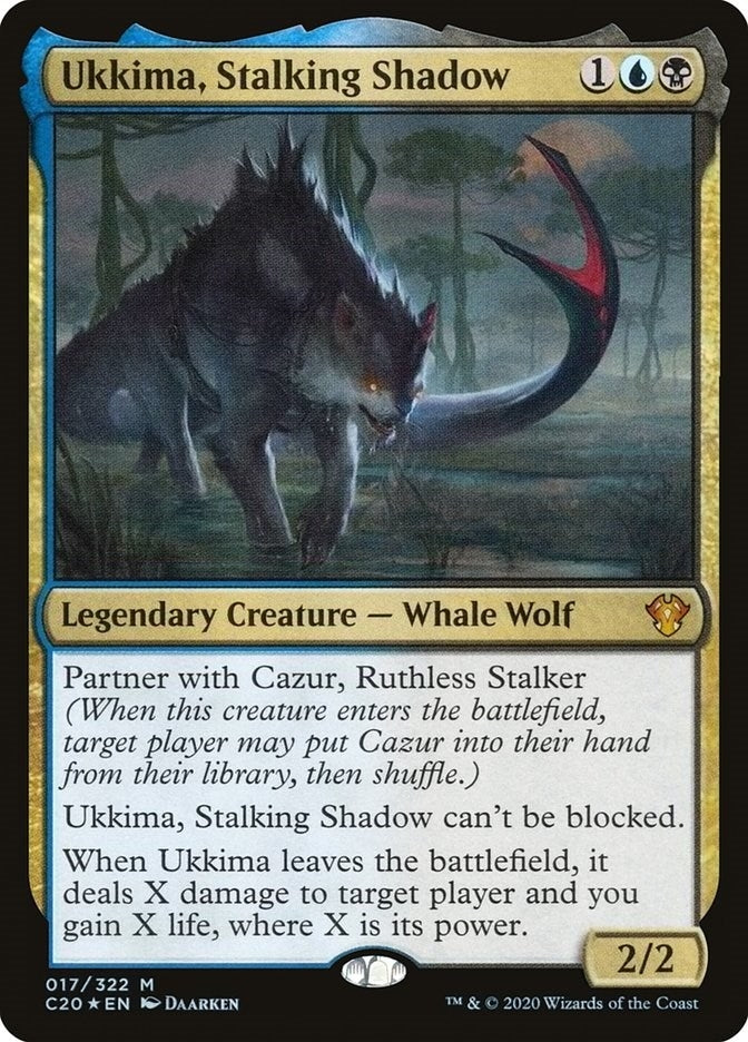 Image for Ukkima, Stalking Shadow (17) - Magic: The Gathering