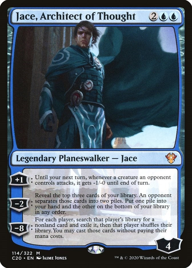 Image for Jace, Architect of Thought (114) - Magic: The Gathering