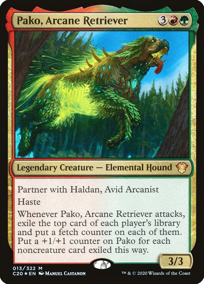Image for Pako, Arcane Retriever (13) - Magic: The Gathering