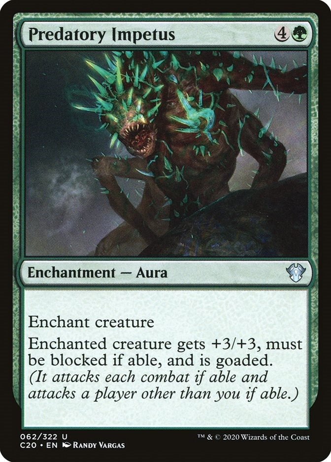 Image for Predatory Impetus (62) - Magic: The Gathering