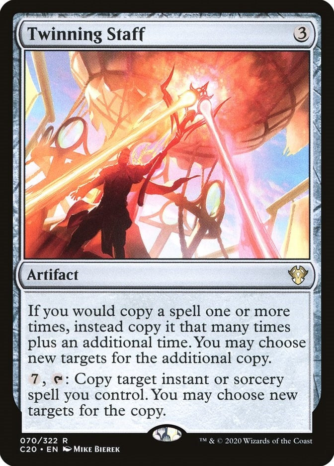 Image for Twinning Staff (70) - Magic: The Gathering