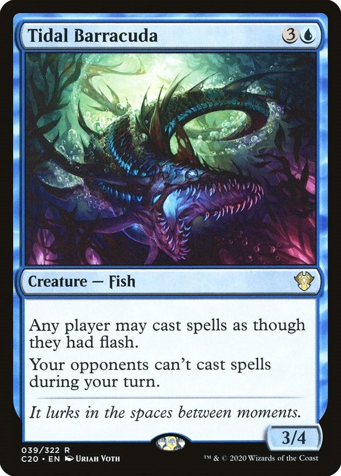 Image for Tidal Barracuda (39) - Magic: The Gathering