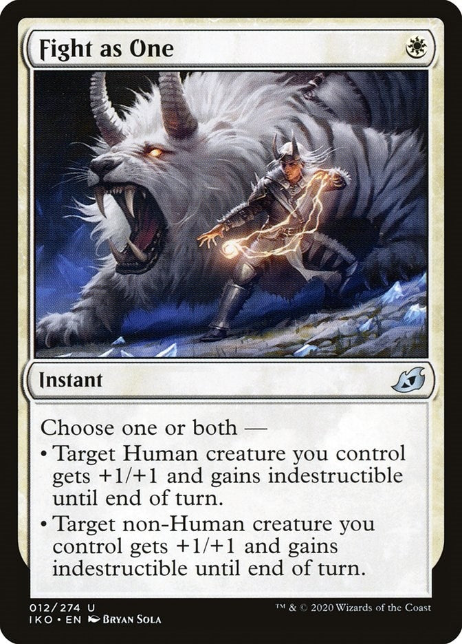 Image for Fight as One (12) (IKO) - Magic: The Gathering