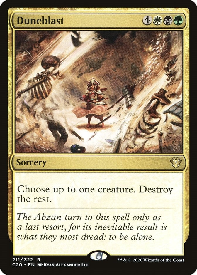 Image for Duneblast (211) - Magic: The Gathering
