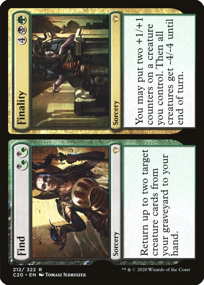 Image for Find // Finality (212) - Magic: The Gathering