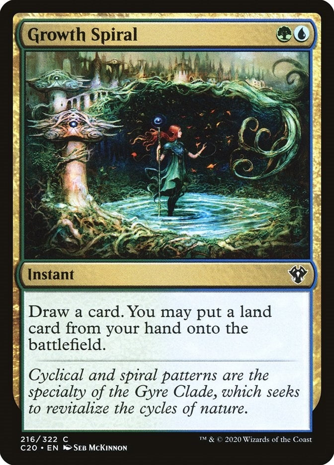 Image for Growth Spiral (216) - Magic: The Gathering