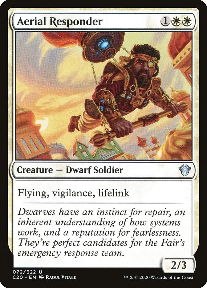 Image for Aerial Responder (72) (C20) - Magic: The Gathering