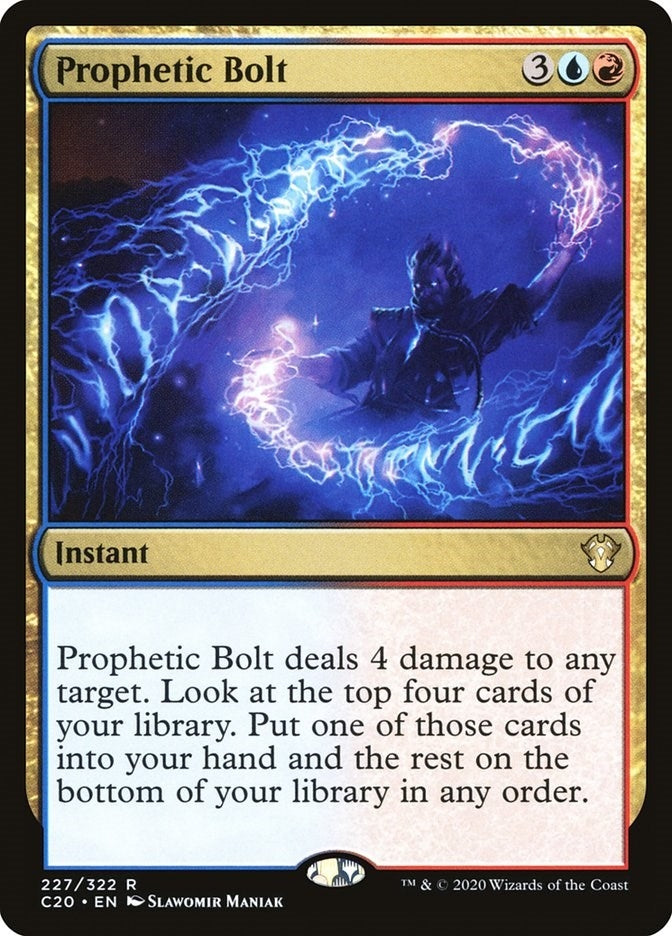 Image for Prophetic Bolt (227) - Magic: The Gathering