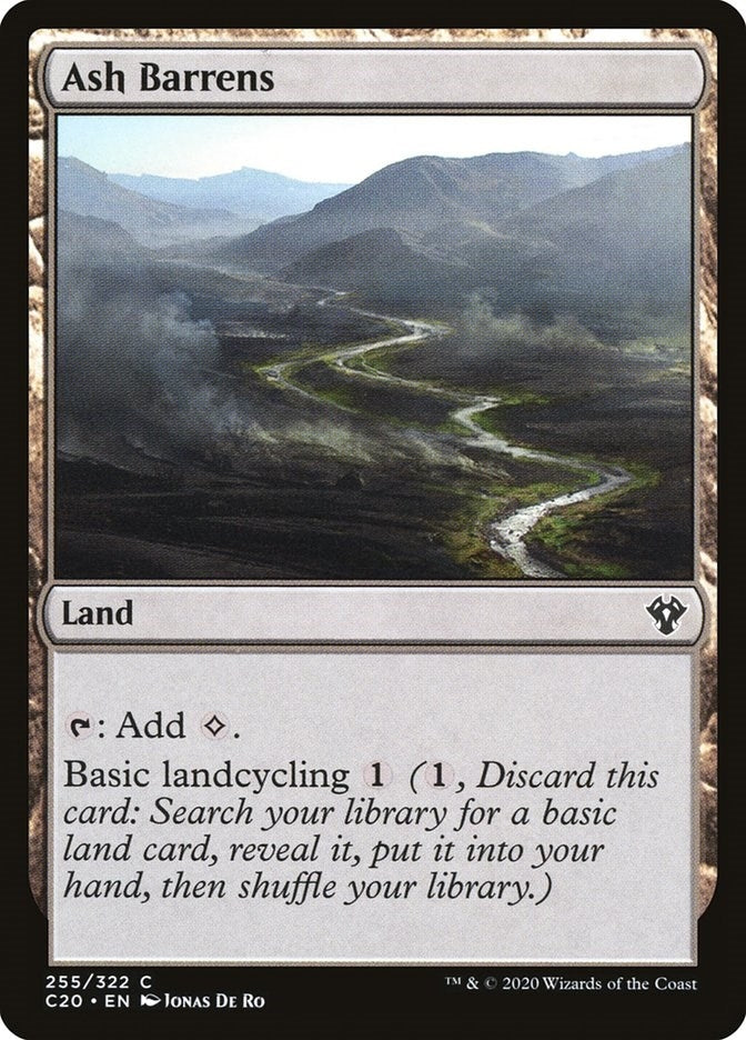 Image for Ash Barrens (255) - Magic: The Gathering