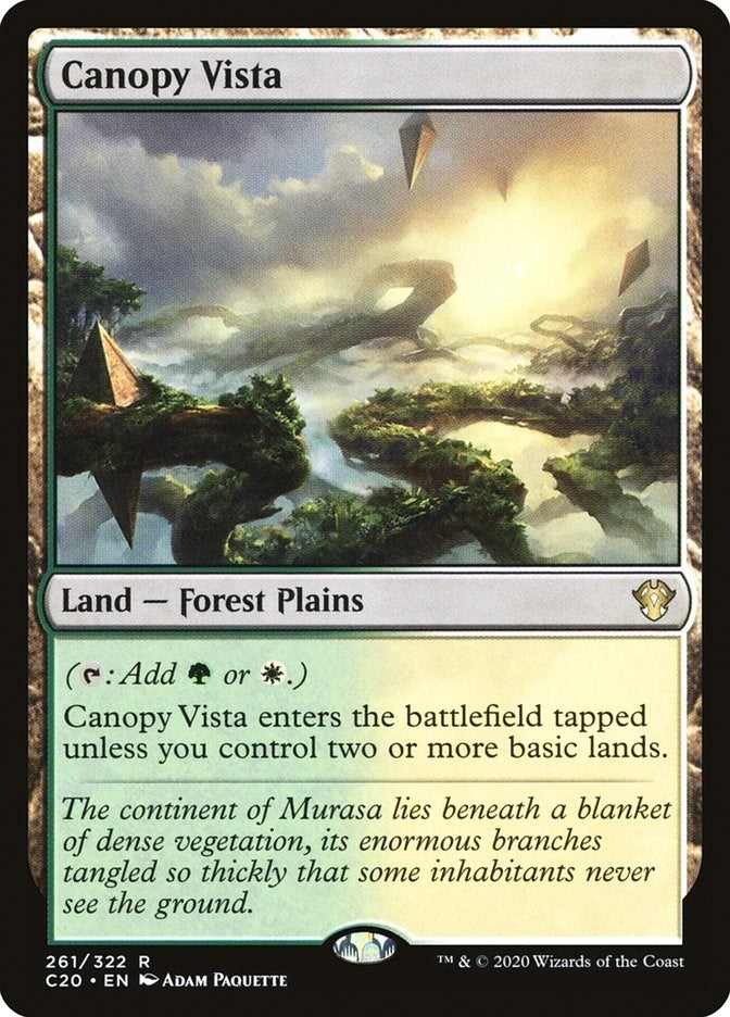 Image for Canopy Vista (261) - Magic: The Gathering