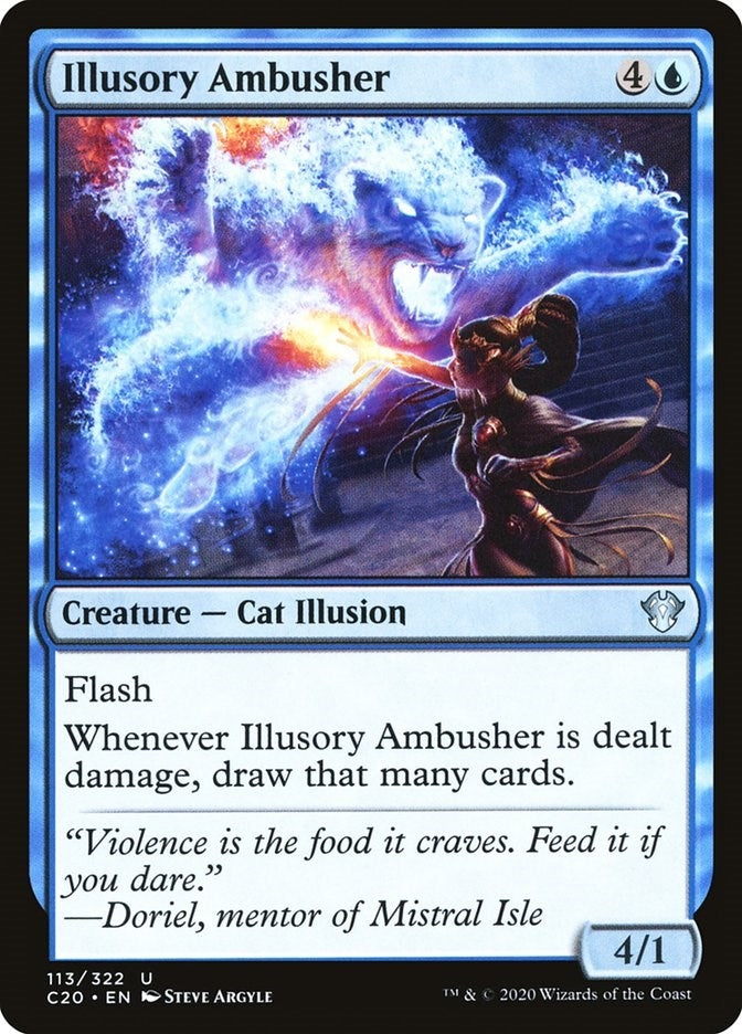 Image for Illusory Ambusher (113) - Magic: The Gathering