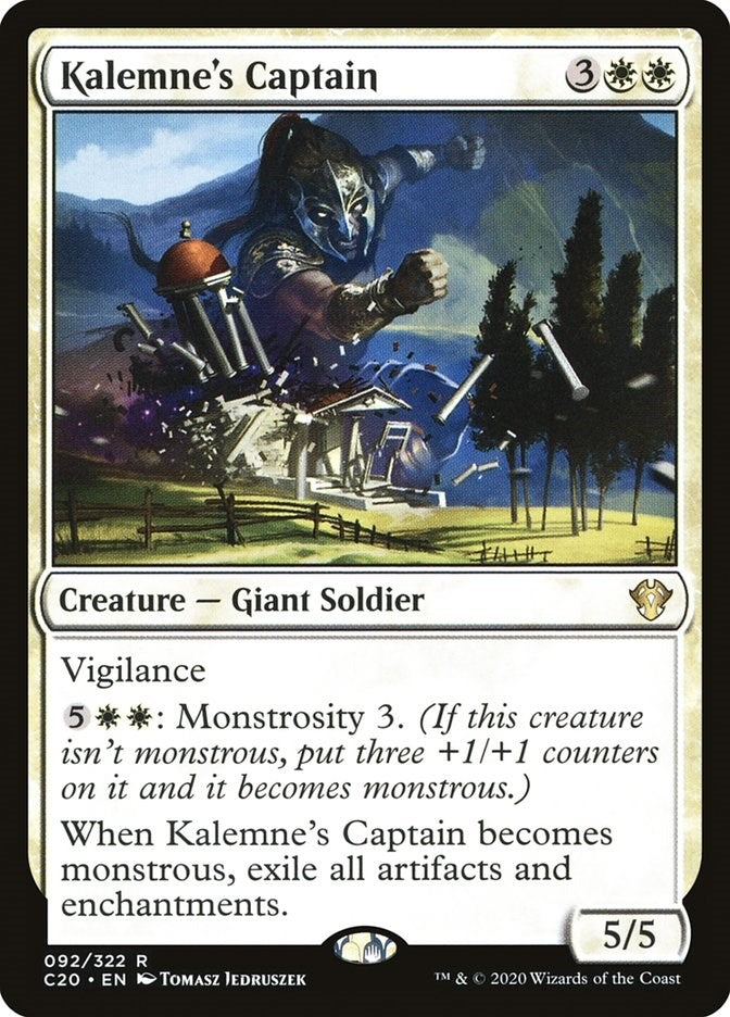 Image for Kalemne's Captain (92) - Magic: The Gathering