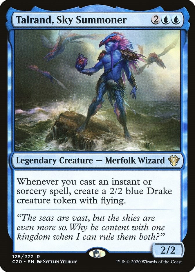 Image for Talrand, Sky Summoner (125) - Magic: The Gathering