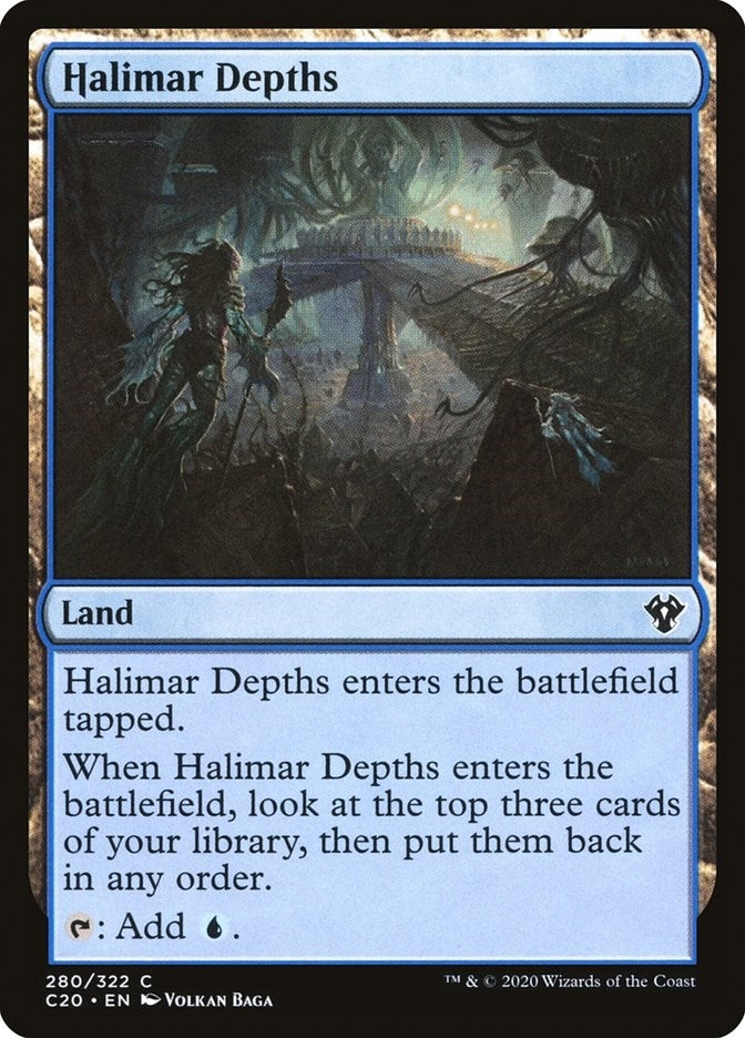 Image for Halimar Depths (280) - Magic: The Gathering