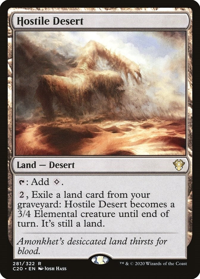 Image for Hostile Desert (281) - Magic: The Gathering