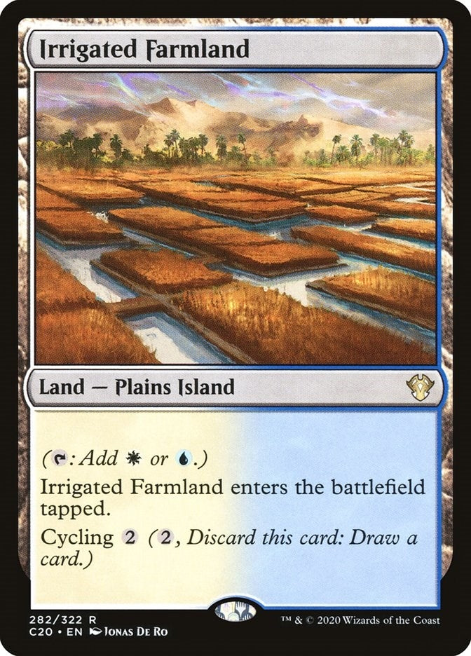 Image for Irrigated Farmland (282) - Magic: The Gathering
