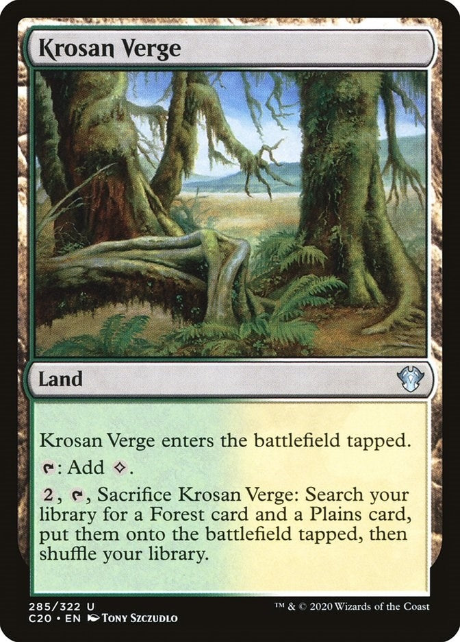 Image for Krosan Verge (285) - Magic: The Gathering