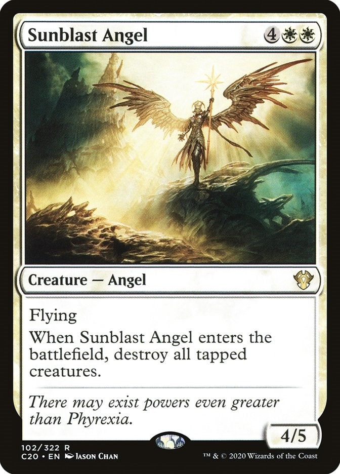 Image for Sunblast Angel (102) - Magic: The Gathering