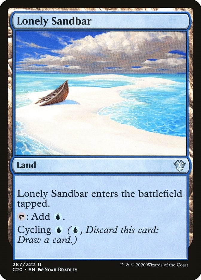 Image for Lonely Sandbar (287) - Magic: The Gathering