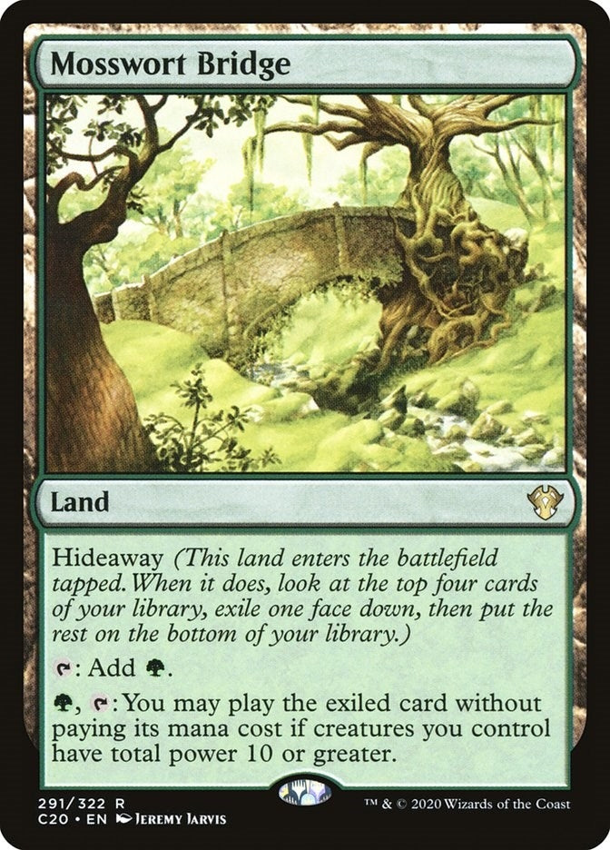 Image for Mosswort Bridge (291) - Magic: The Gathering