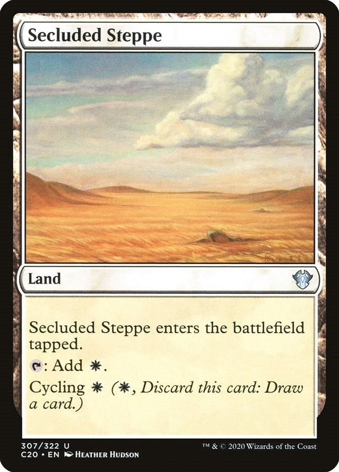 Image for Secluded Steppe (307) - Magic: The Gathering