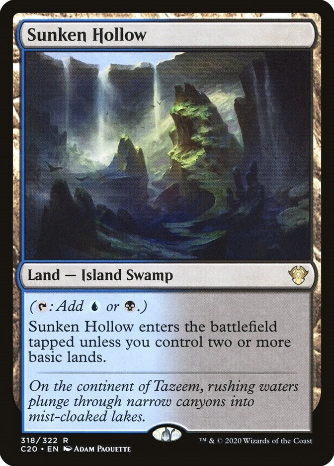 Image for Sunken Hollow (318) - Magic: The Gathering