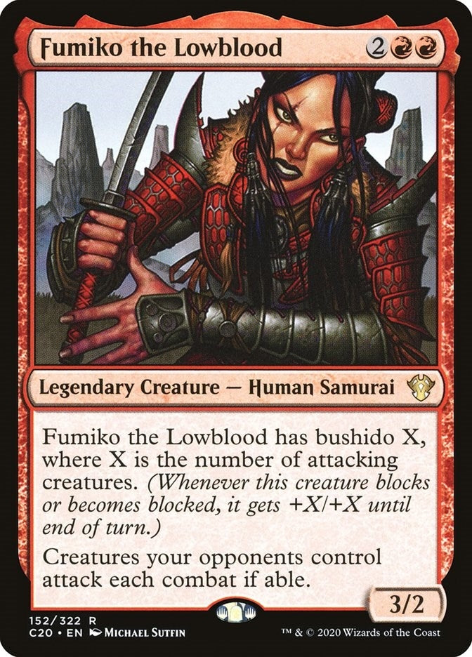 Image for Fumiko the Lowblood (152) - Magic: The Gathering