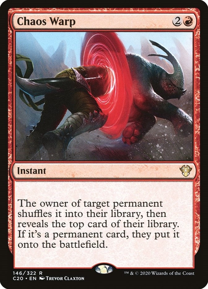 Image for Chaos Warp (146) - Magic: The Gathering