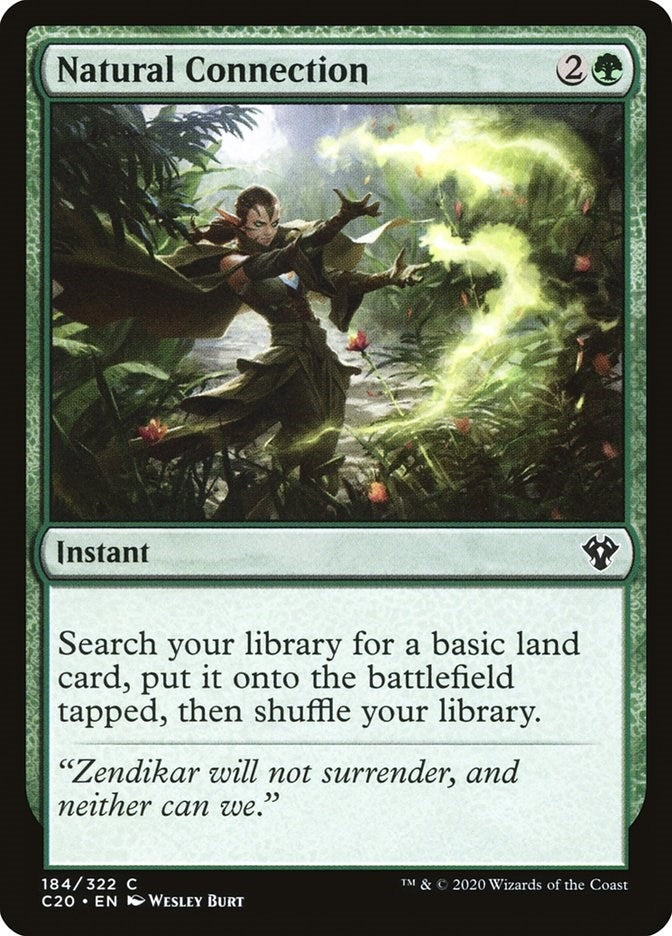 Image for Natural Connection (184) - Magic: The Gathering
