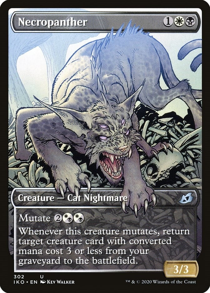 Image for Necropanther (Showcase) (302) - Magic: The Gathering