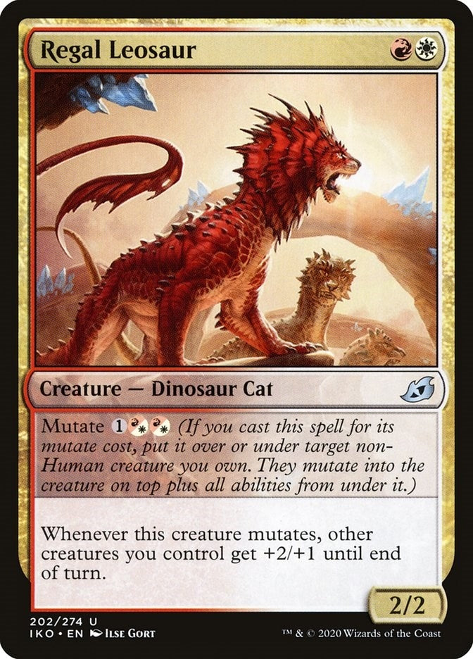 Image for Regal Leosaur (202) - Magic: The Gathering