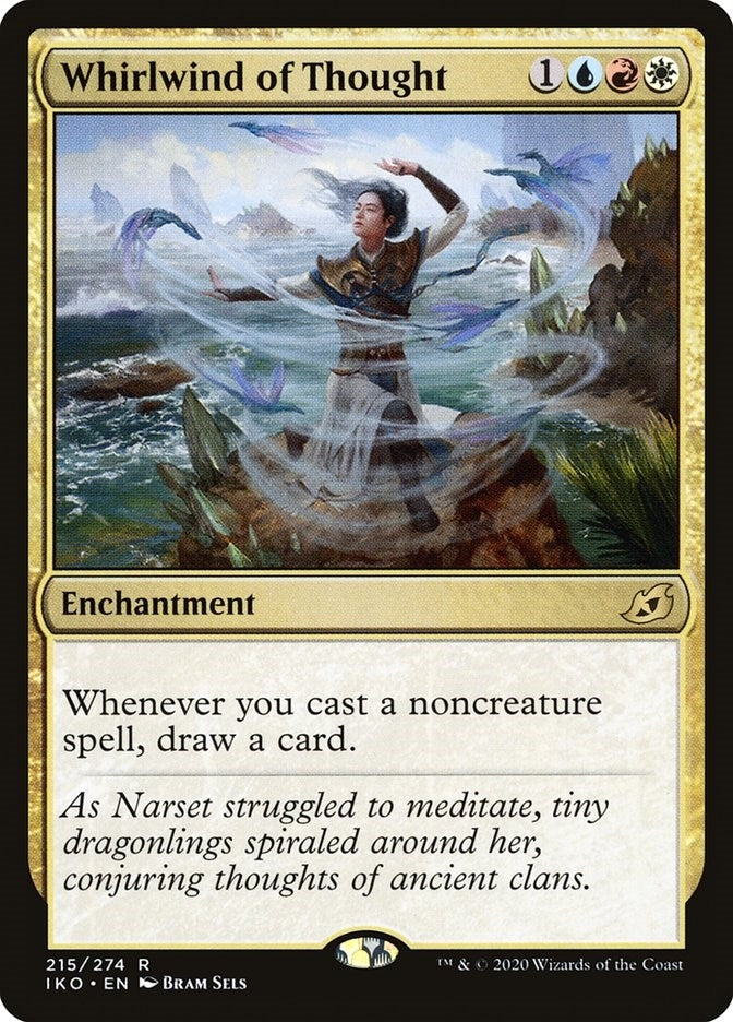 Image for Whirlwind of Thought (215) (IKO) - Magic: The Gathering