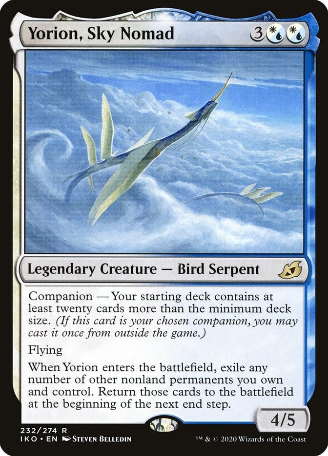Image for Yorion, Sky Nomad (232) - Magic: The Gathering