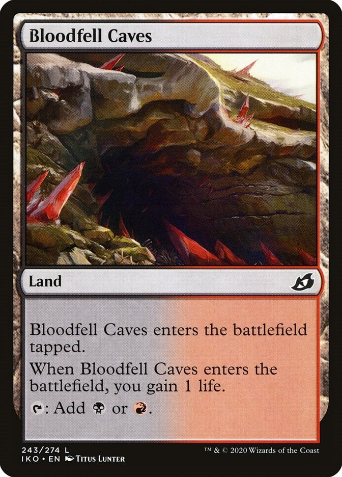 Image for Bloodfell Caves (243) - Magic: The Gathering