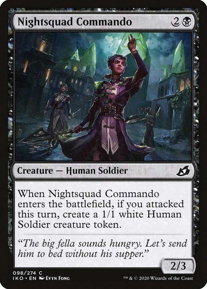 Image for Nightsquad Commando (98) - Magic: The Gathering