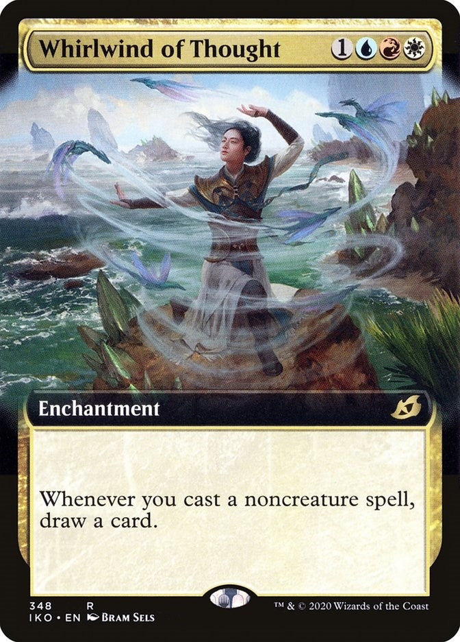 Image for Whirlwind of Thought (Extended Art) (348) - Magic: The Gathering