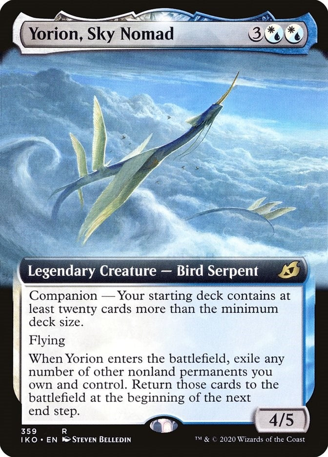 Image for Yorion, Sky Nomad (Extended Art) (359) - Magic: The Gathering