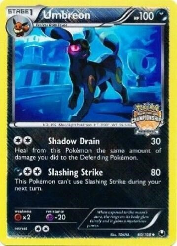Image for Umbreon - 60/108 (Regional Championships) (060/108) (PR) - Pokemon
