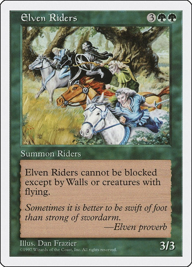 Image for Elven Riders - Magic: The Gathering