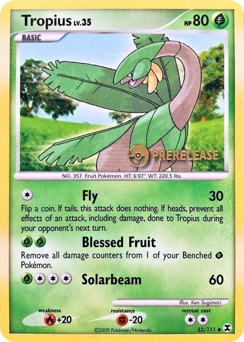 Image for Tropius - 52/111 (Prerelease) (52/111) (PR) - Pokemon