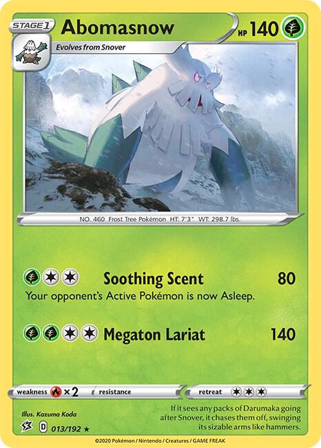 Abomasnow (013/192) (SWSH02)