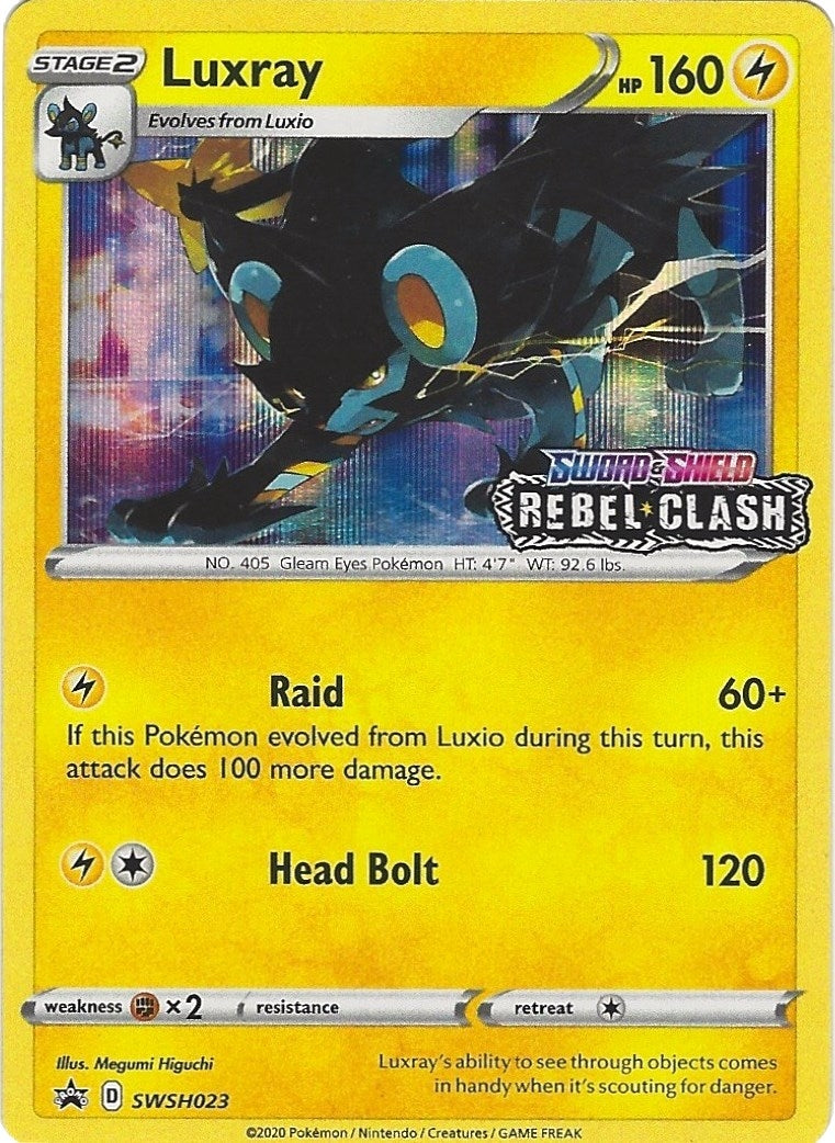 Image for Luxray - SWSH023 (Prerelease) (SWSH023) (SWSD) - Pokemon