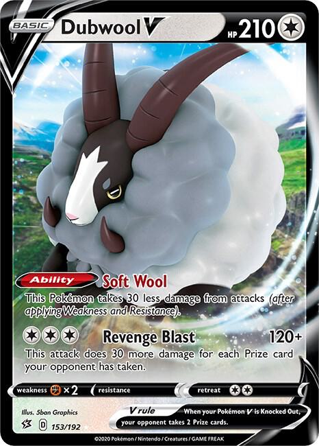 Dubwool V (153/192) (SWSH02)