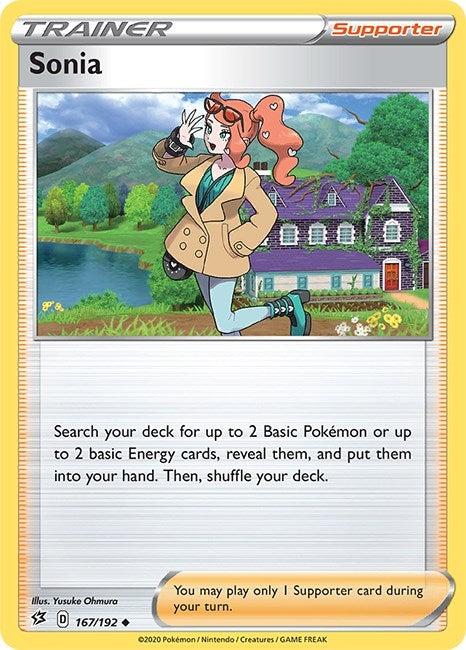 Image for Sonia (167/192) (SWSH02) - Pokemon