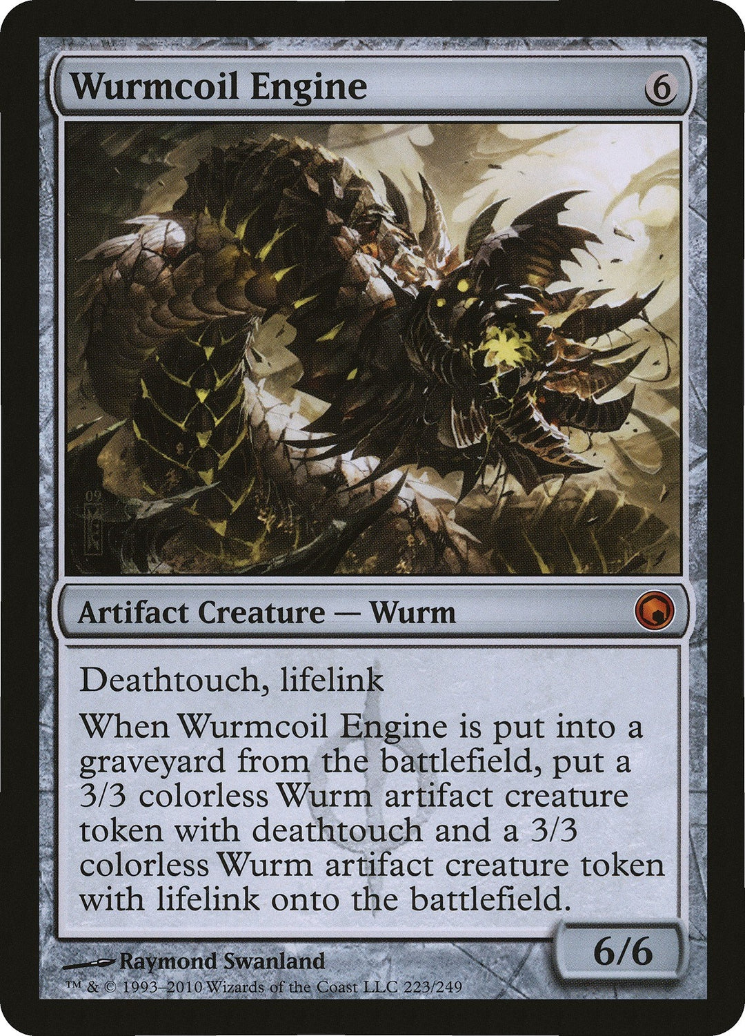 Image for Wurmcoil Engine (Scars of Mirrodin) (223) (OVER) - Magic: The Gathering